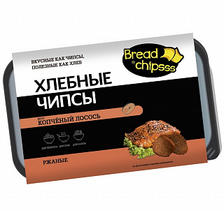 Гренки BREAD CHIPSSS Копченый Лосось (100 гр.)